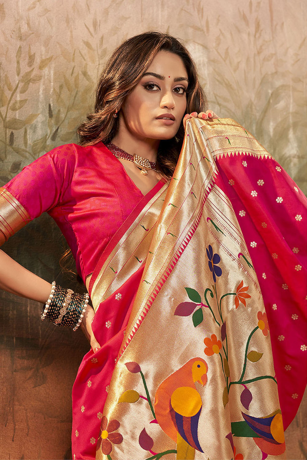 Buy Banarasi Paithani Saree for Women Online from India's Luxury Designers  2024