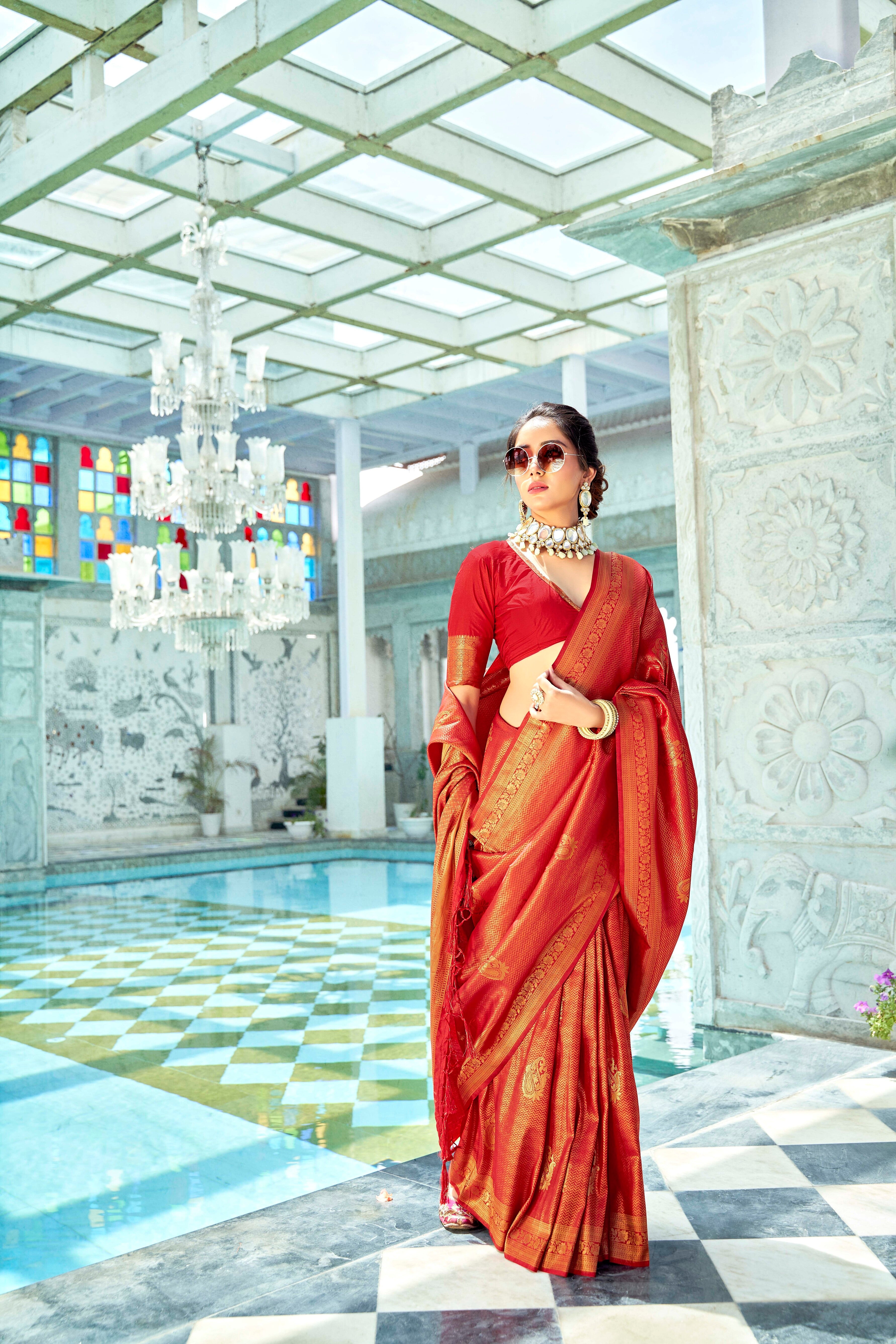 Kanjivaram Silk Sarees for Brides- Wedding Inspiration